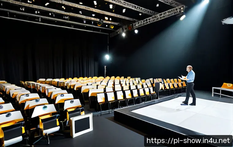 공연기획사와 콘텐츠 기획의 차이 - Photorealistic Polish event planning agency office, a professional team coordinating a live concert ...